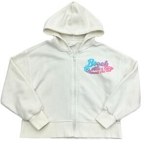 Zara Kids Hawaii Crop Zipper Hoodie 9-10y